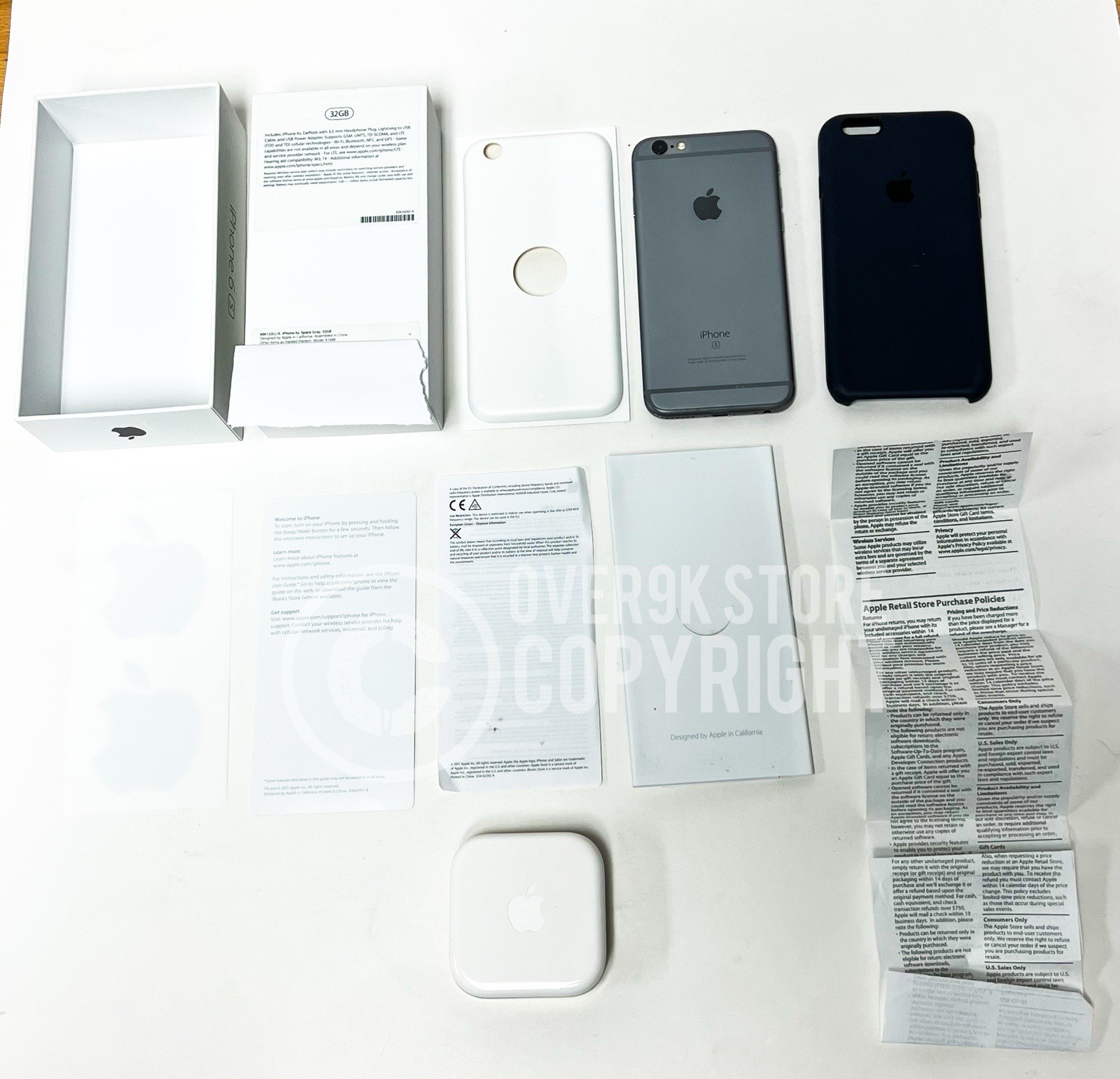 Apple iPhone 6S 32GB Space Gray Unlocked w/ Box, Manuals, Receipt – Working