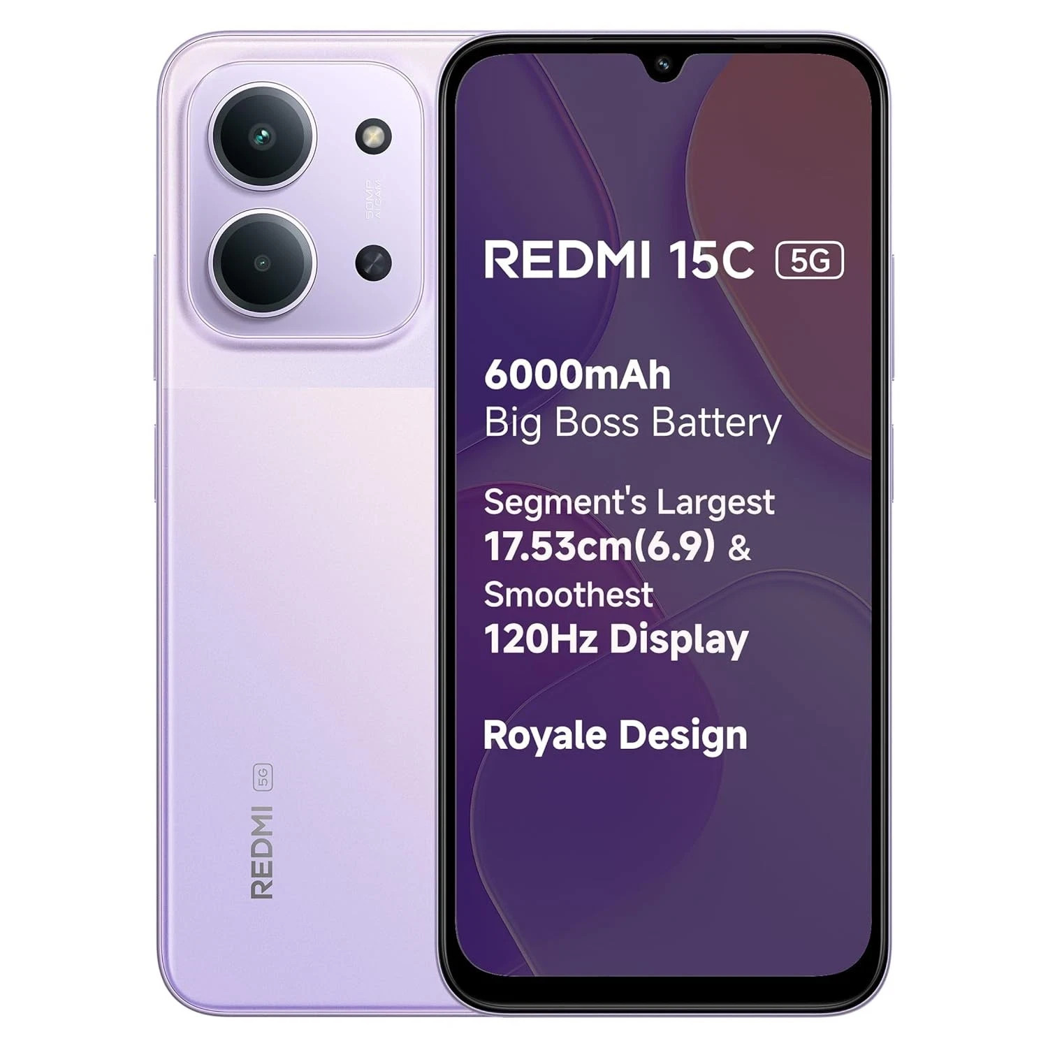 REDMI 15C 5G Factory Unlocked 6GB 128GB MediaTek Dimensity 6300 Global Version