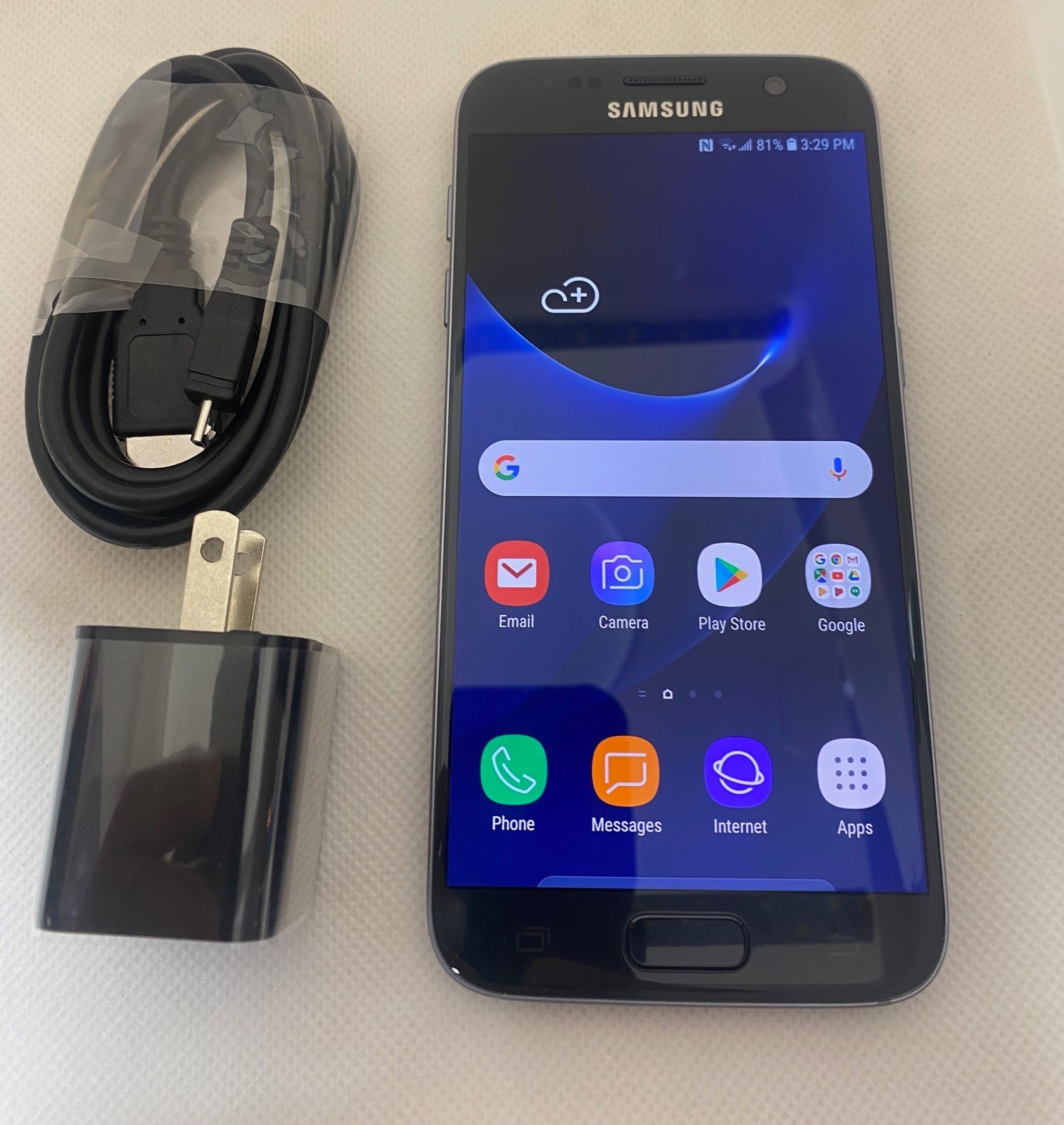 Samsung Galaxy S7 G930T T-Mobile / Unlocked Black -Used