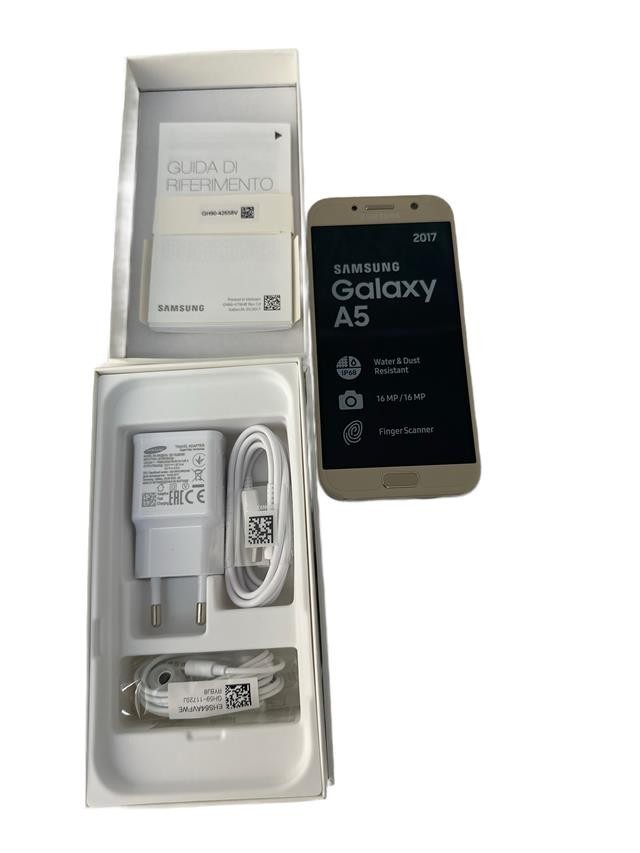 Samsung Galaxy A5 2017 SM-A520F 32GB Gold Unlocked 4G LTE Android Smartphone #