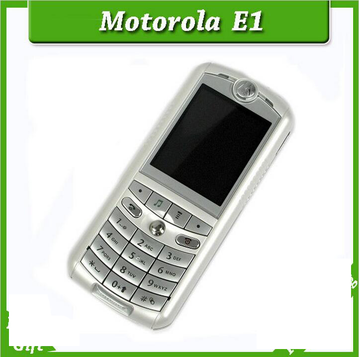 Original Motorola E1 Bluetooth English Arabic Russian Keyboard Phone