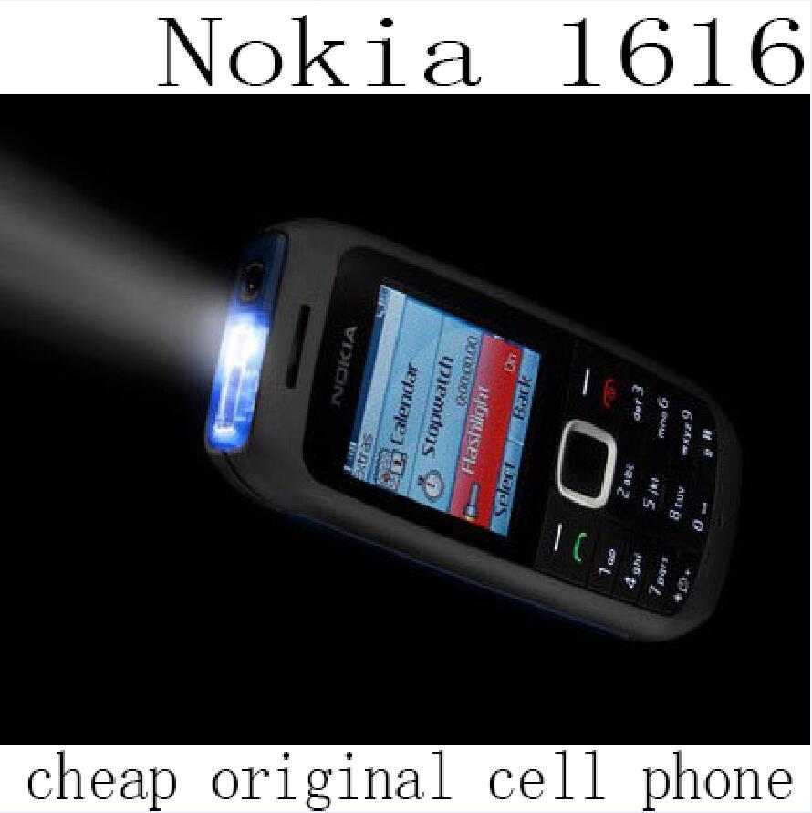 Nokia 1616 Custimized English/Arabic/Russian Keyboard GSM 900/1800 Only Original