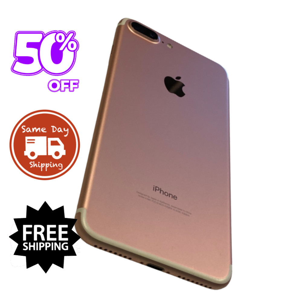 Apple iPhone 7 Plus – 128/32GB Unlocked Black/Red A1661