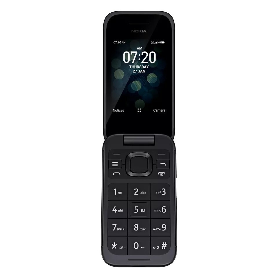 Nokia 2780 Flip 4G LTE 512MB 5MP Single SIM 2.7″ seal Original phone Unlocked