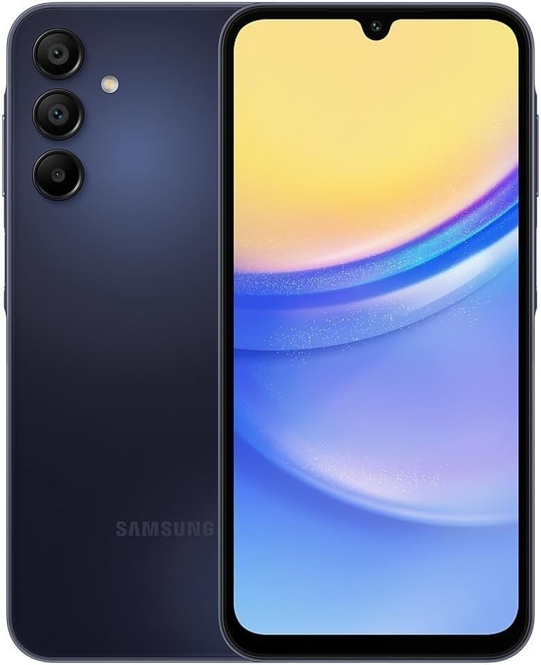 Samsung Galaxy A15 5G 64GB Blue Black Open Box AT&T Smartphone