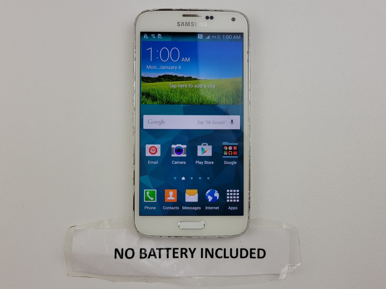 Samsung Galaxy S5 (SM-G900A) 16GB (AT&T) – POOR CONDITION – Clean IMEI – H1427