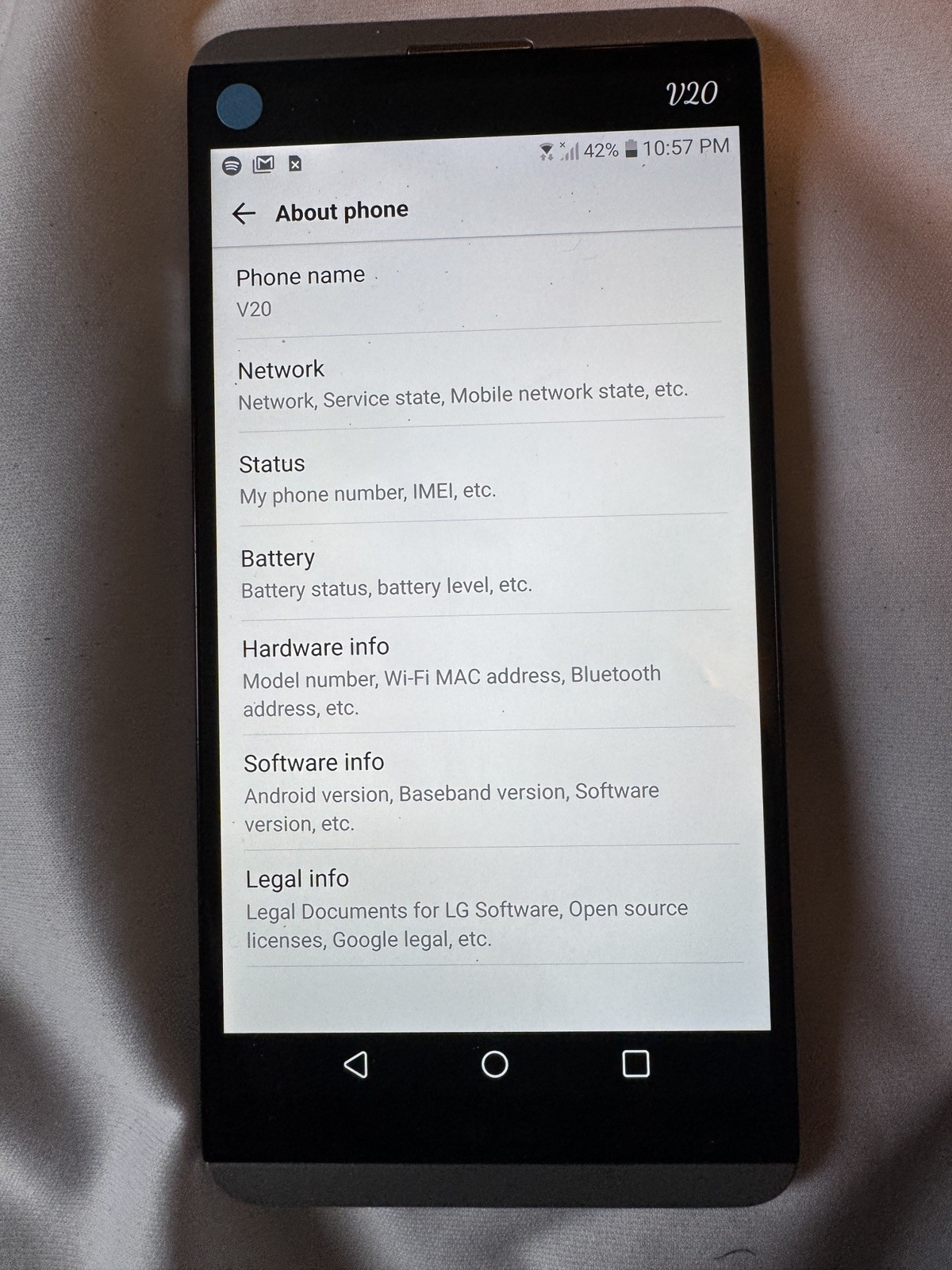 LG V20 – 64 GB – All Colors – Unlocked AT&T Verizon QuadDac for Audio!