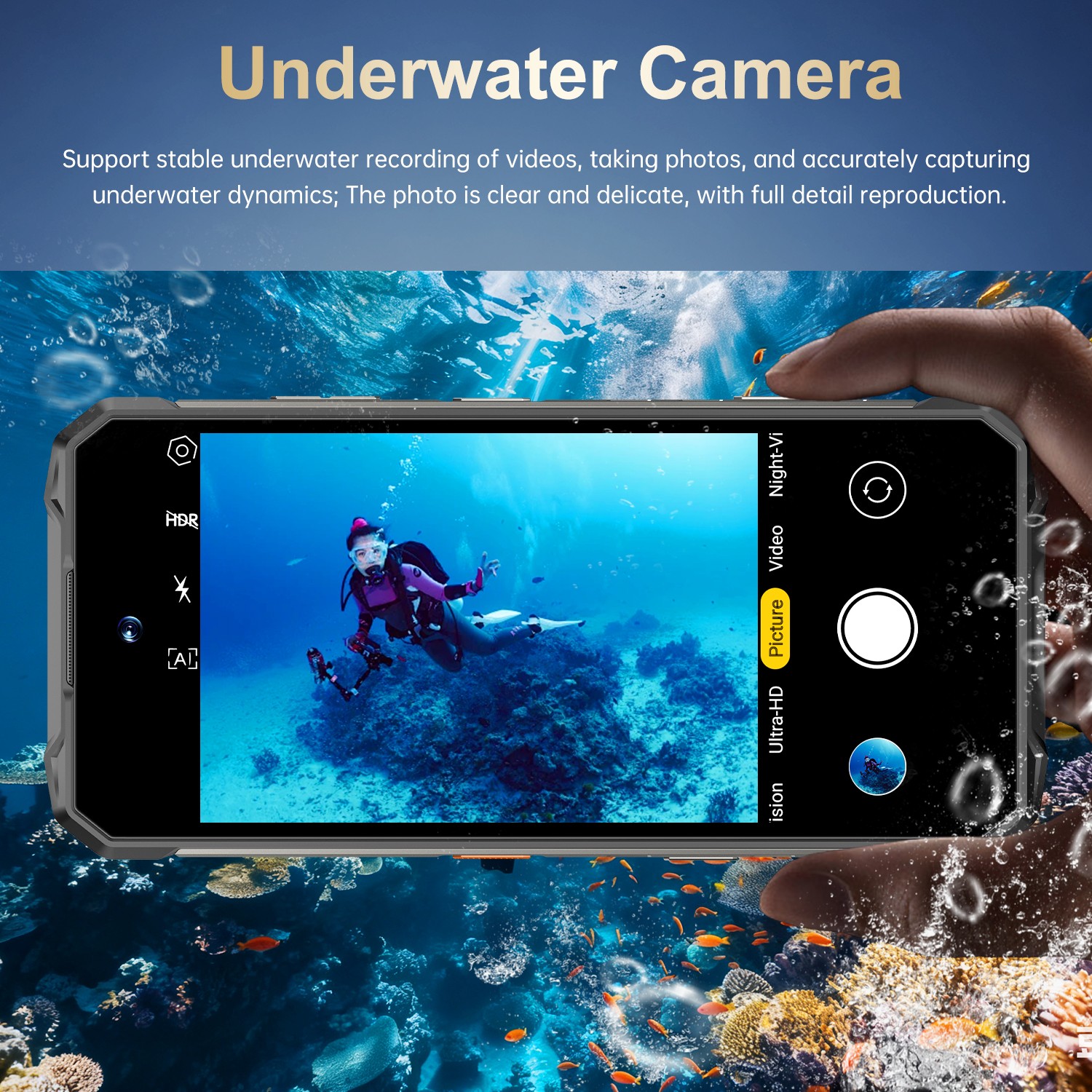 Rugged Smartphone R26 Ultra 12GB+256G Dual Sim 5G Unlocked Cell Phone 10000mAh