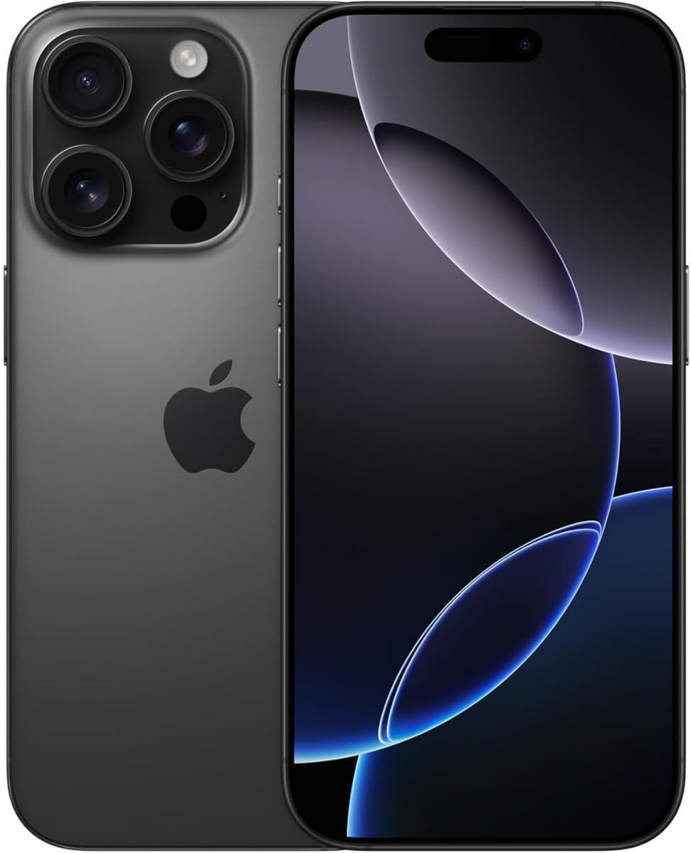 Apple iPhone 16 Pro Max 256GB Black Titanium Unlocked – Very Good Refurbished