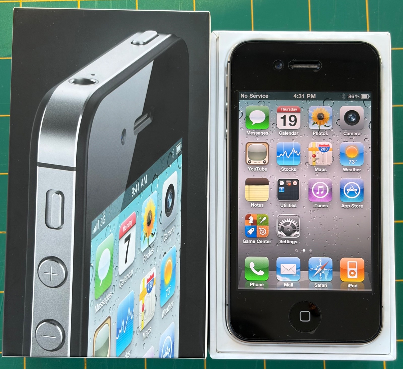 RARE Apple iPhone 4 CDMA, iOS 4.2.6, Launch Firmware, 16 GB, Black (Verizon)