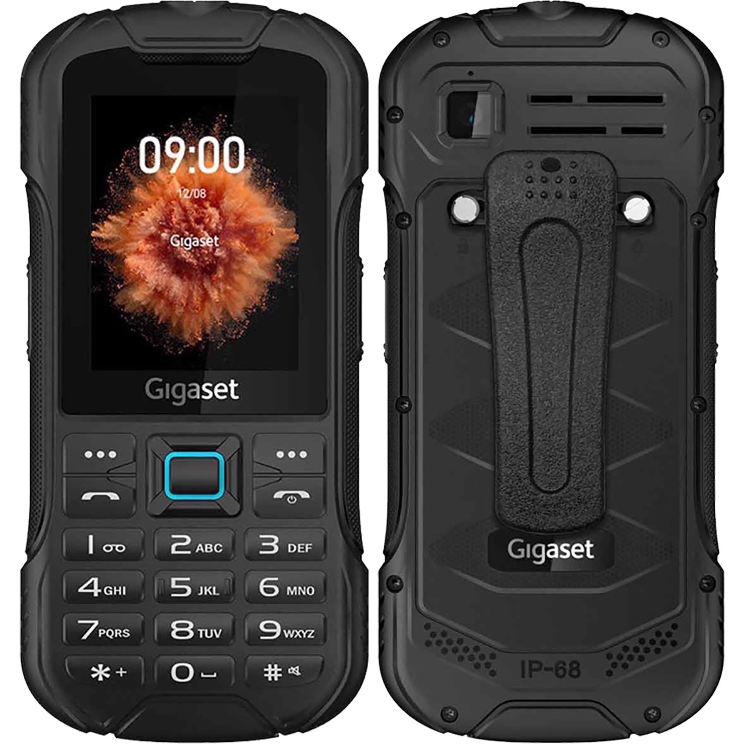 Gigaset GLX8 Active 4G Black 128MB + 64MB Dual-SIM Unlocked GSM NEW