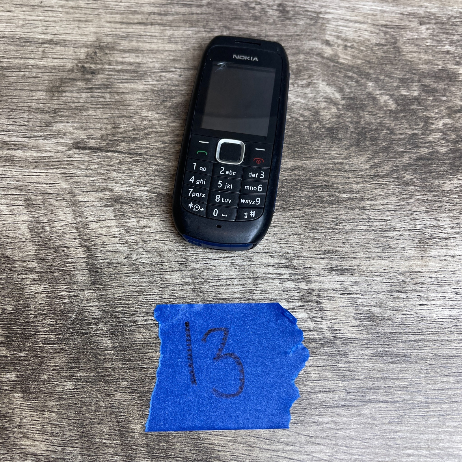 Nokia 1616-2 Black Blue 128 x 160 Pixels 1.8″ TFT Color Display Cellular Phone