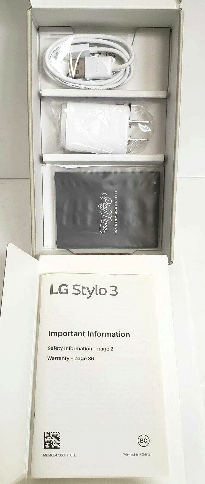 DEMO LG Stylo 3 LG-LS777 16GB – Titan Gray NOT WORKING/ FOR PART **PLEASE READ**