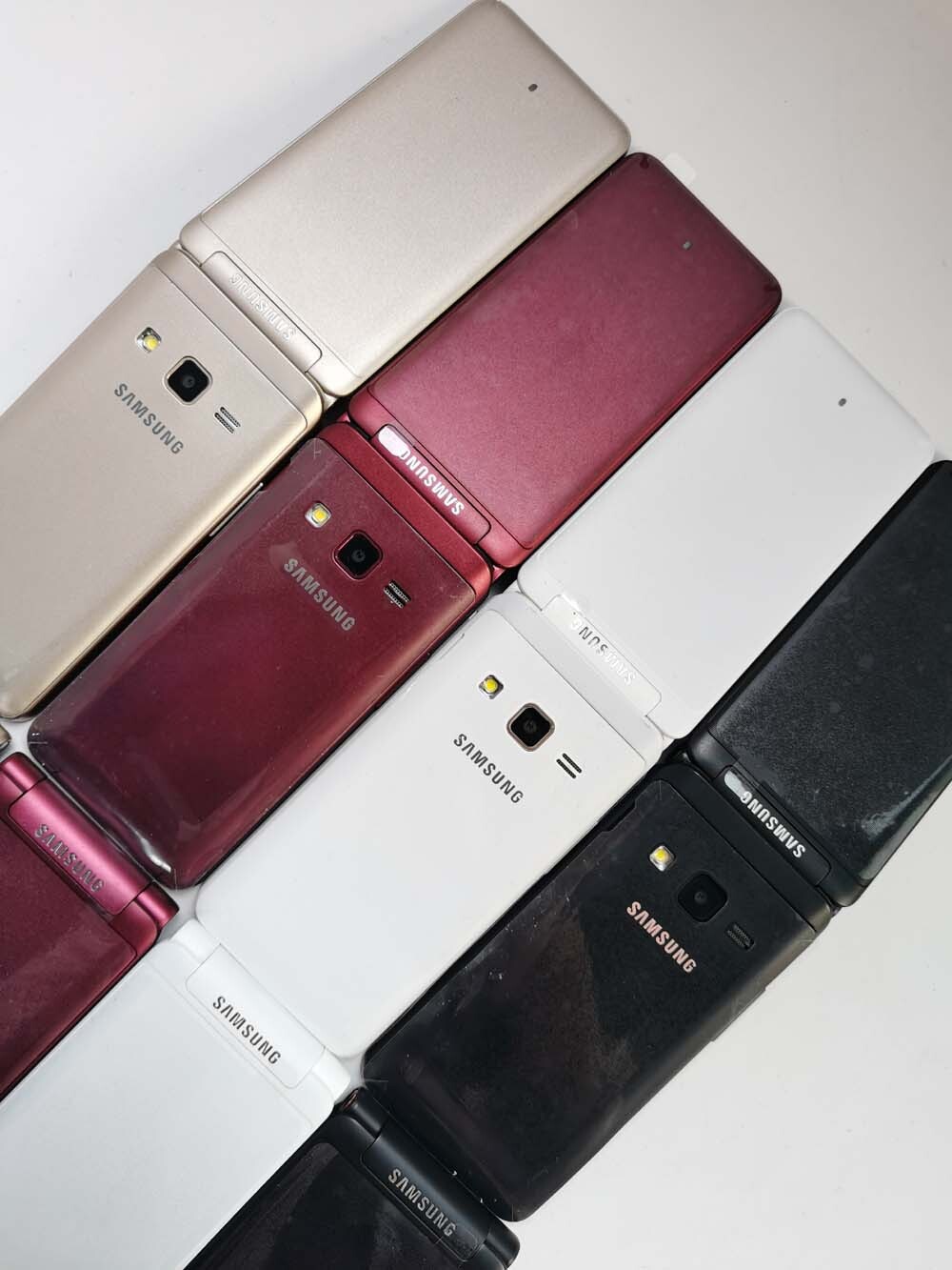 Originl Samsung Galaxy Folder2 SM-G1600 Dual SIM 16GB Android Flip Smartphone
