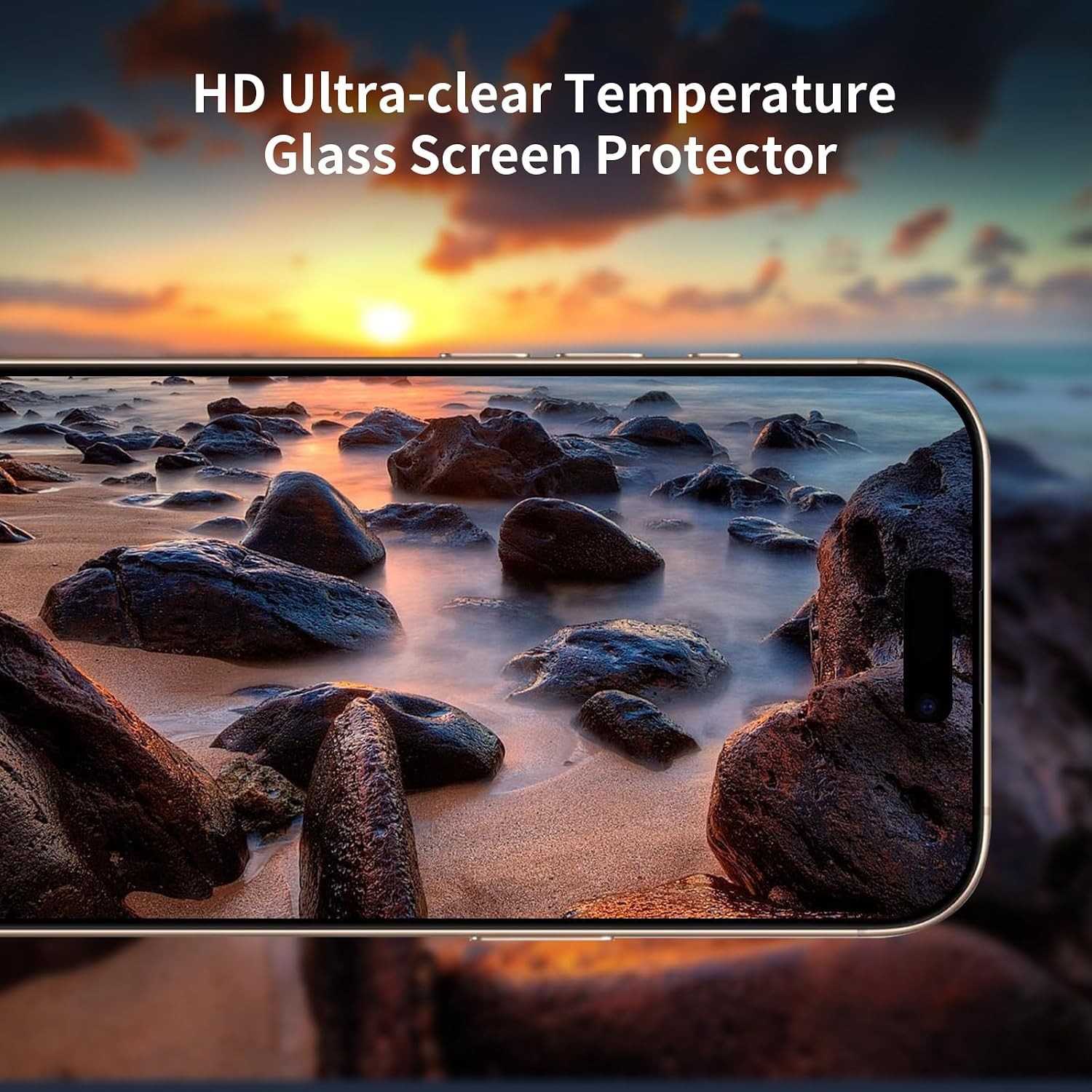 3PCS Screen Protector for iPhone 14 Pro Max 6.7 Inch Tempered Glass Scratch Bubb