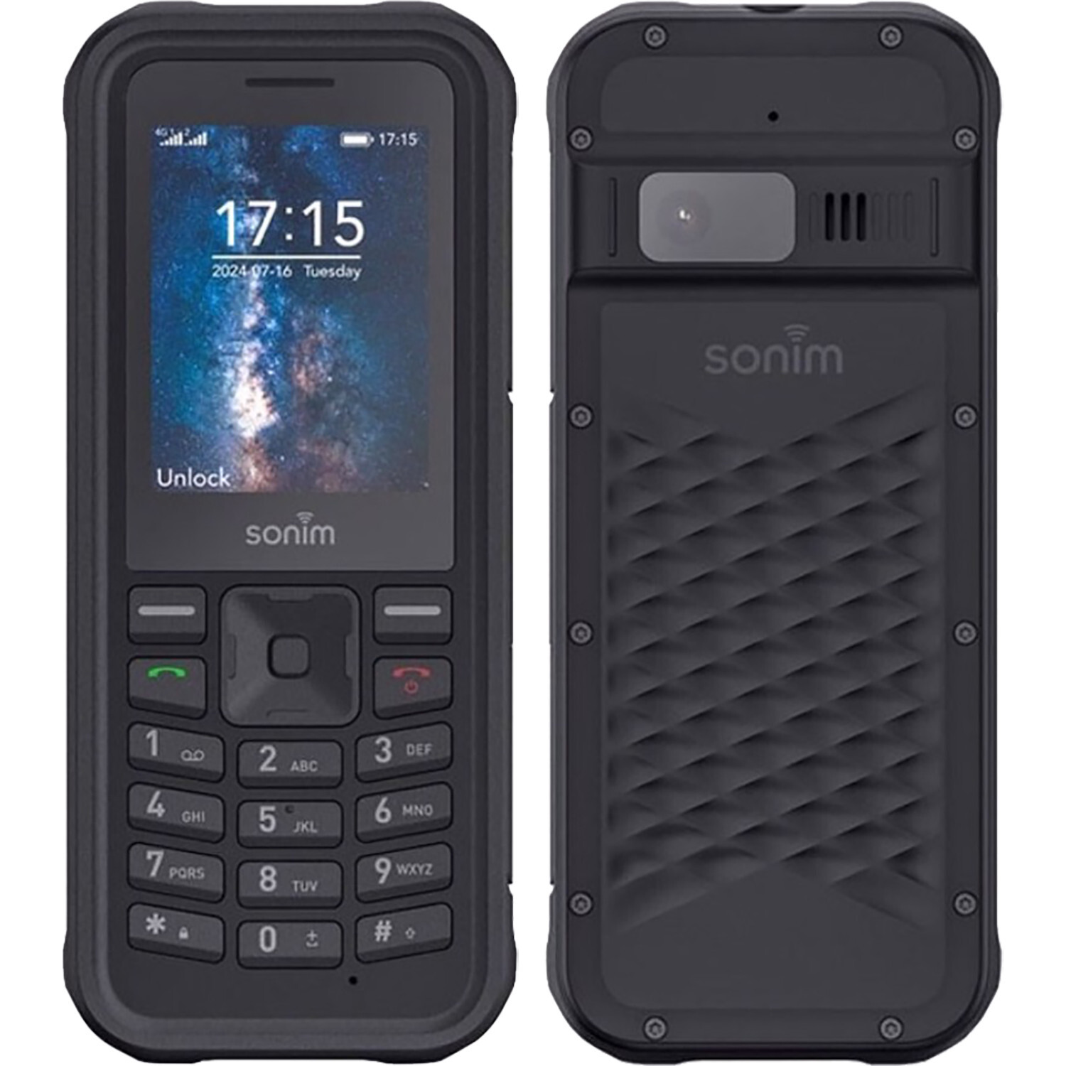 Sonim XP100 4G Black 128MB + 64MB Dual-SIM Factory Unlocked GSM NEW