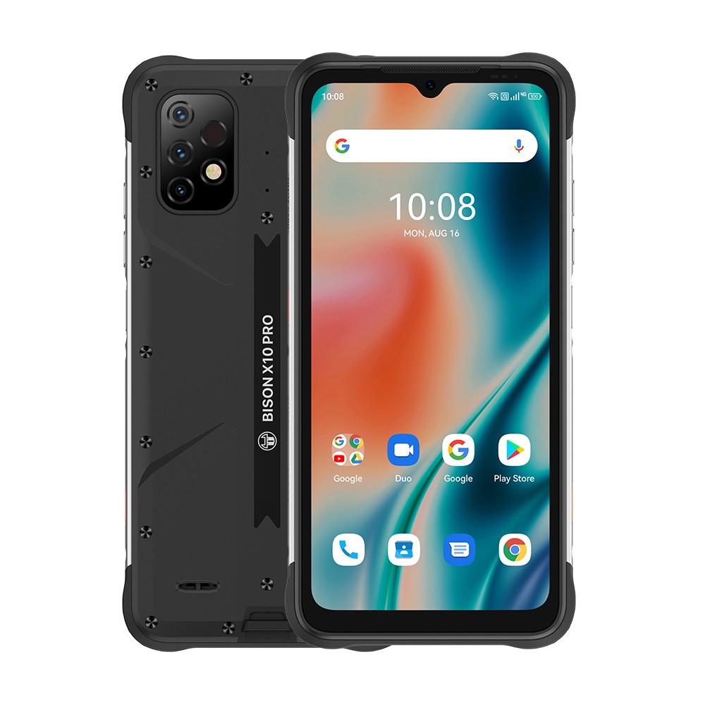 UMIDIGI BISON X10 Pro 6GB+128GB NFC Unlocked Android Rugged Smartphone