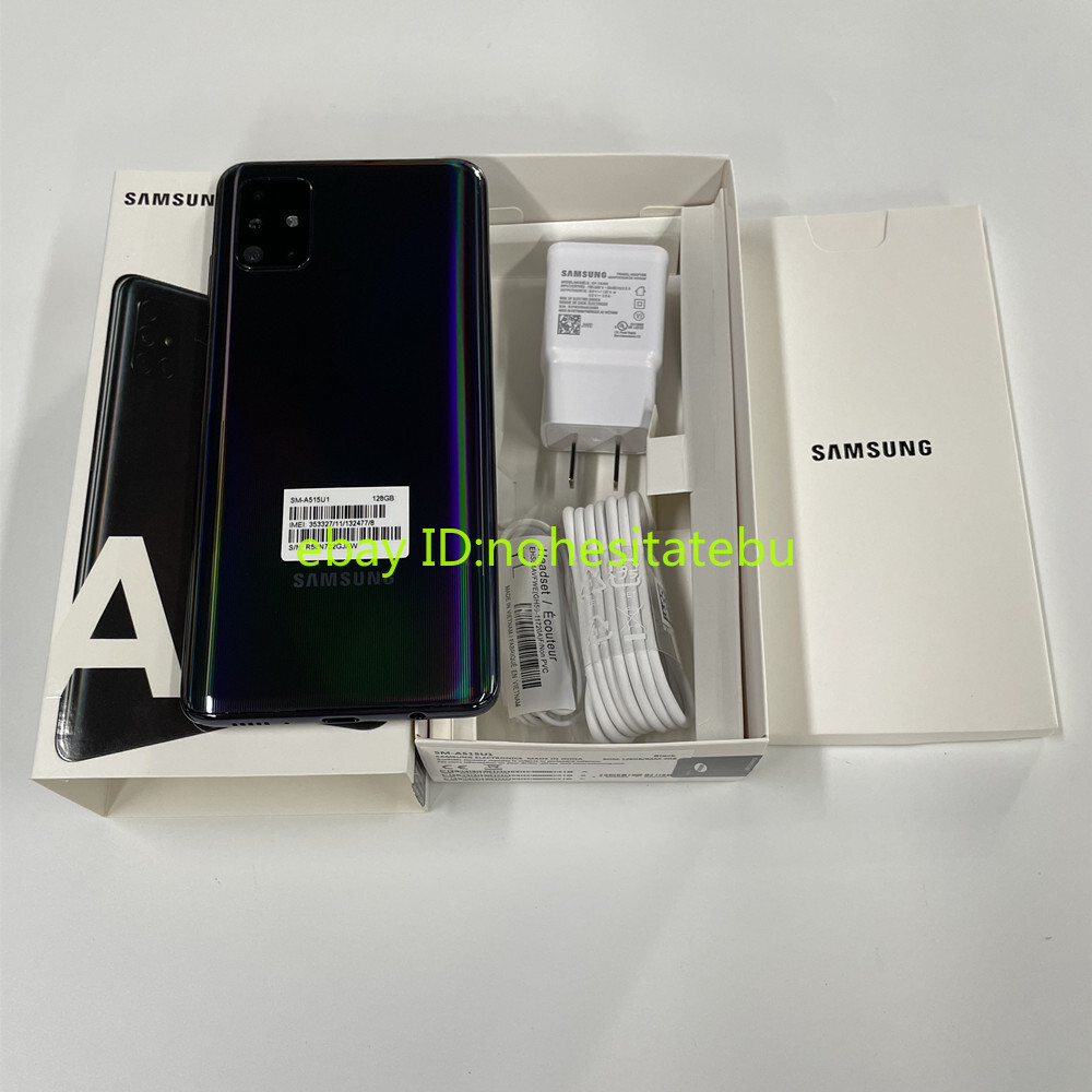 Unlocked Samsung Galaxy A51 SM-A515U(USA) 128GB 4GB RAM-New Sealed 48MP 6.5″