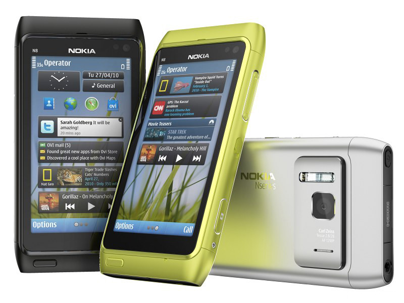 Nokia N8 N8-00 Touch Screen Bluetooth 16GB ROM Mobile phone 12MP 3G WIFI 3.5″