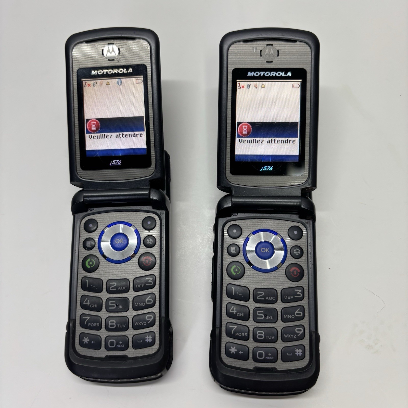 (2) Two Motorola Nextel i576 Walkie Talkies w/ Direct Talk and Enhanced Privacy