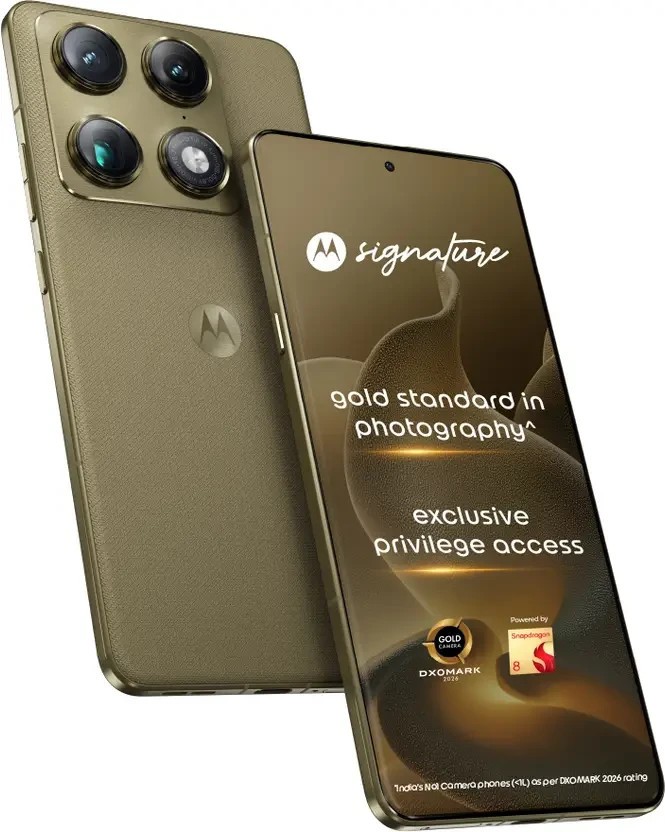 MOTOROLA Signature Factory Unlocked Dual SIM 256GB 12GB RAM Global-Martini Olive