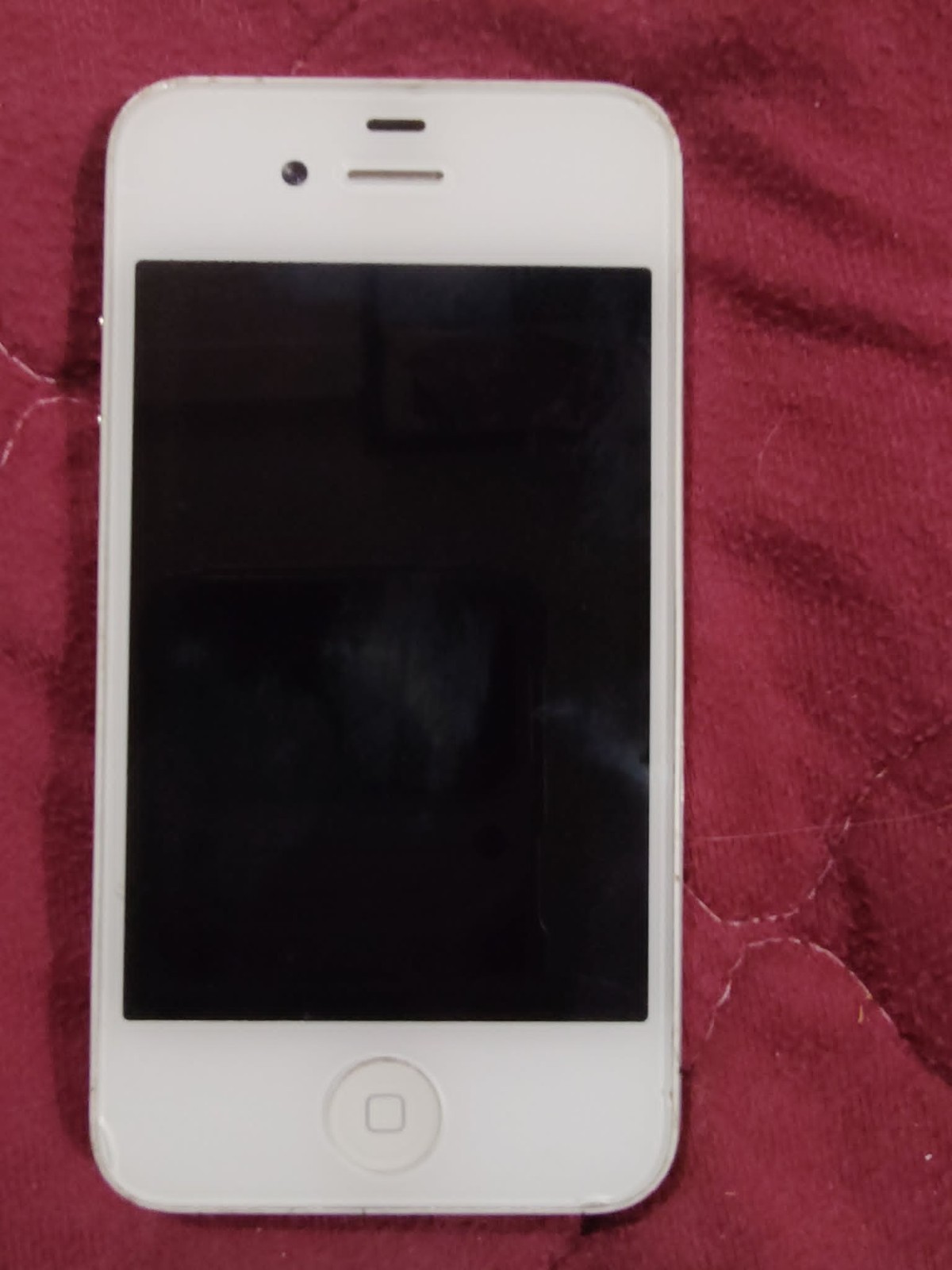 Apple iPhone 4 16GB White GSM iOS 3.5in 8MP A1332 Bluetooth Wi-Fi GPS for parts