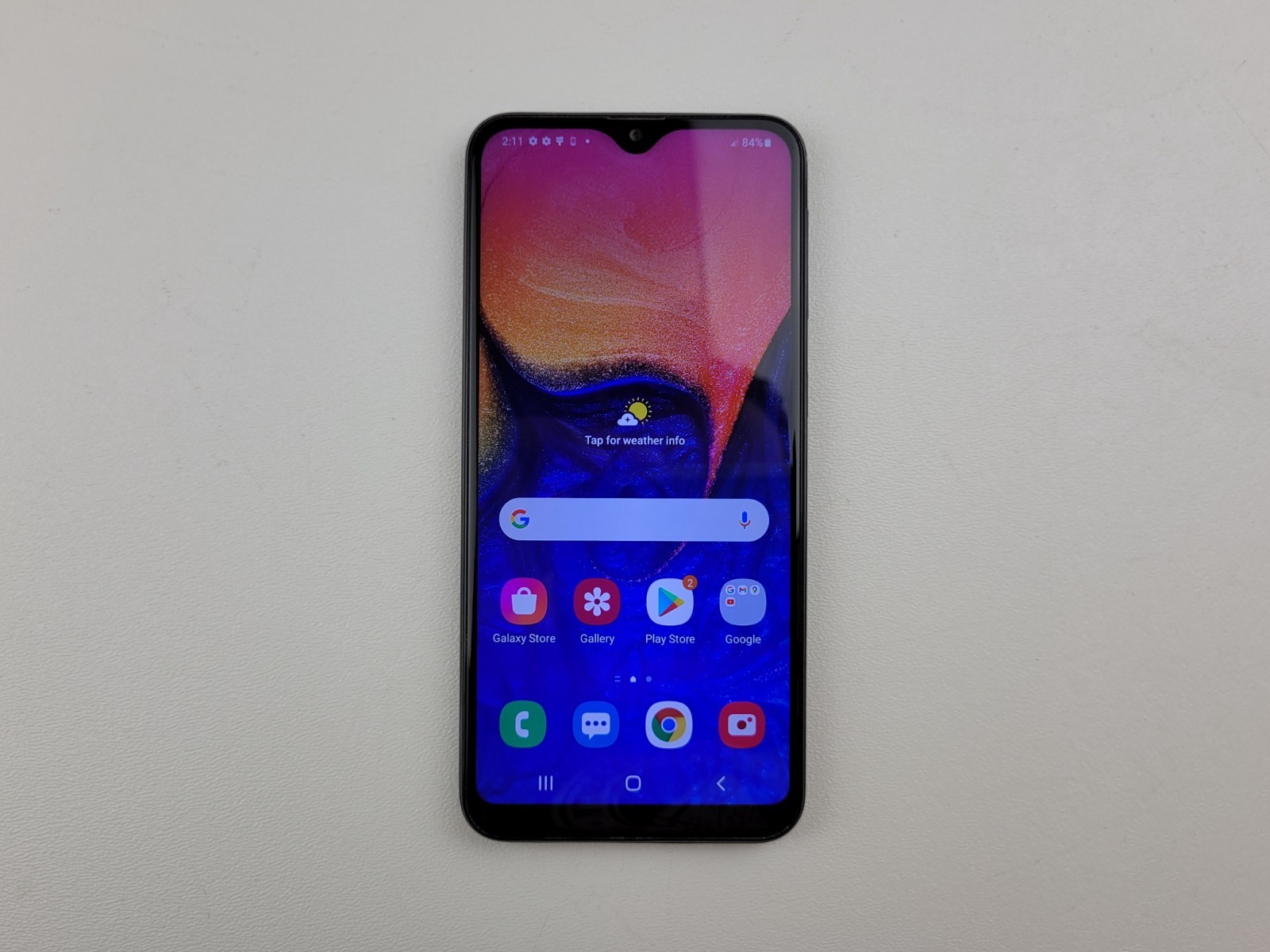 Samsung Galaxy A10e (SM-A102U) 32GB (AT&T) – SMALL ISSUE – Clean IMEI – H3921