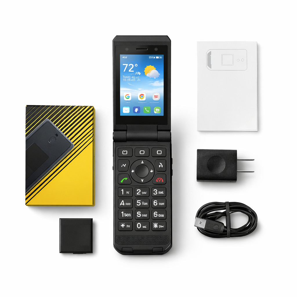 Ulefone CAT S22 Rugged Flip Phone 16GB 2.8″ Touchscreen Unlocked Android 4G LTE