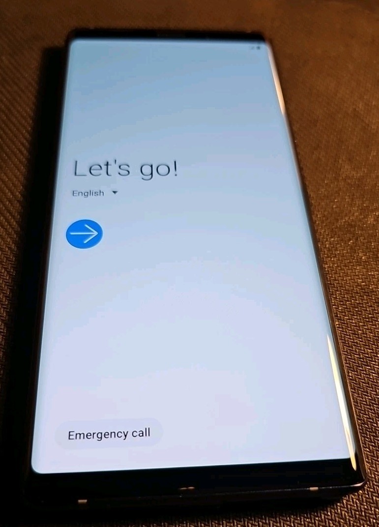 Samsung Galaxy Note 9 SM-N960U S pen BLUE Android 128GB Unlocked 4G Verizon