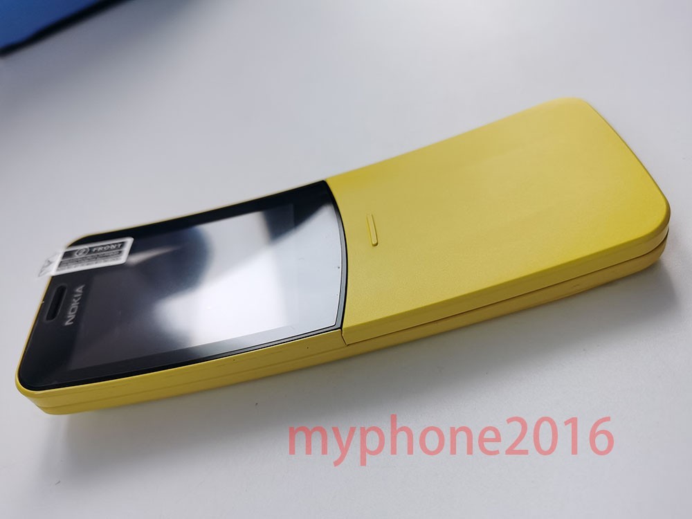 Nokia 8110 4G – 4 GB – Yellow (Unlocked) Slide Banana phone