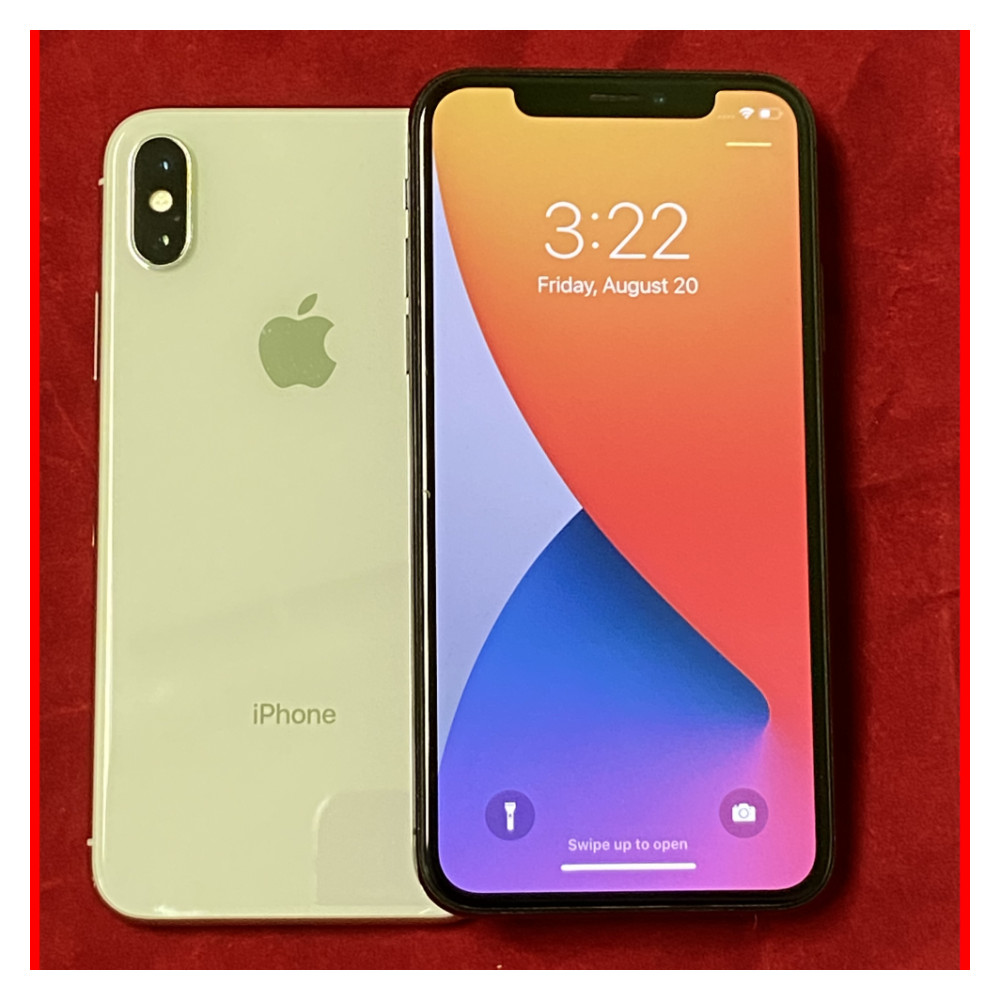 Apple iPhone X 256GB Silver Verizon Unlocked – No sim restrictions Mint Grade A