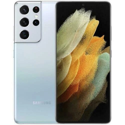 New Sealed Samsung S21 Ultra 5G SM-G998U1 GSM CDMA Factory Unlocked Silver