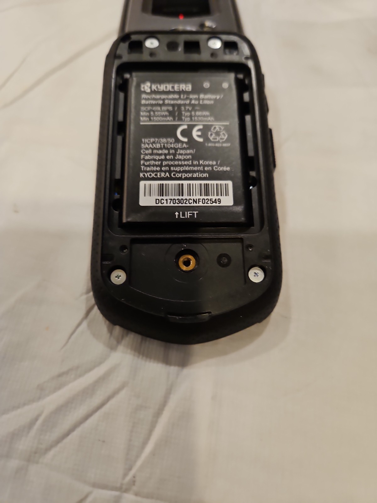 Kyocera E4281 Black Sprint 3G Rugged Euc