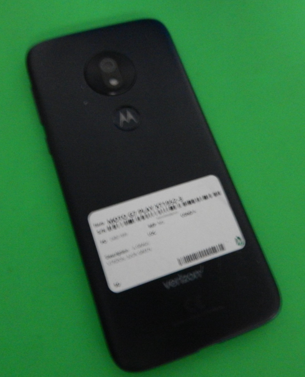 Motorola Moto G7 PLAY XT1952-3 32G (Verizon) BLUE FREE BUNDLE & SHIPPING