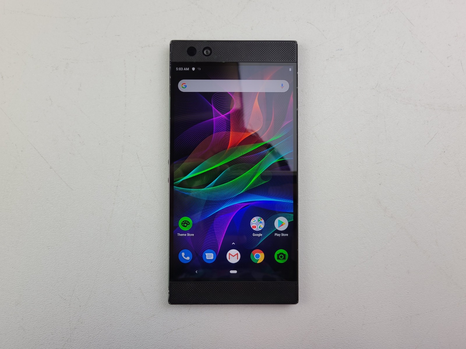 Razer Phone 1 (2017) (RZ35-0215) 64GB – Black (GSM Unlocked) Smartphone – H6157