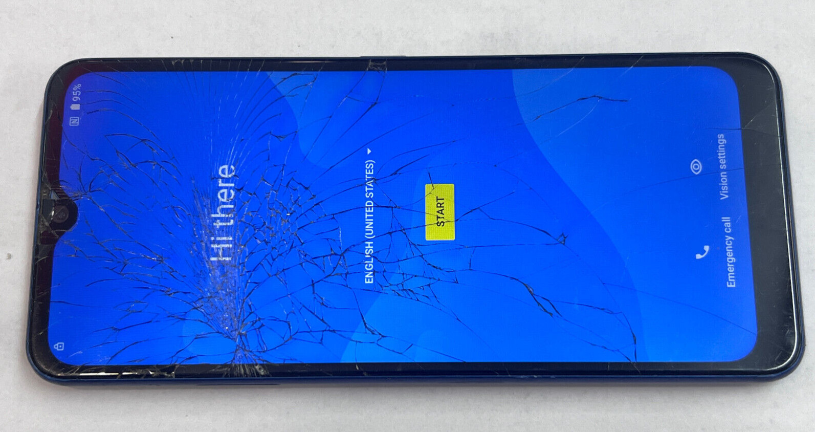 AT&T Radiant Max 5G (EA211001) 64GB Smart Phone *CRACKED *FOR PARTS / REPAIR*