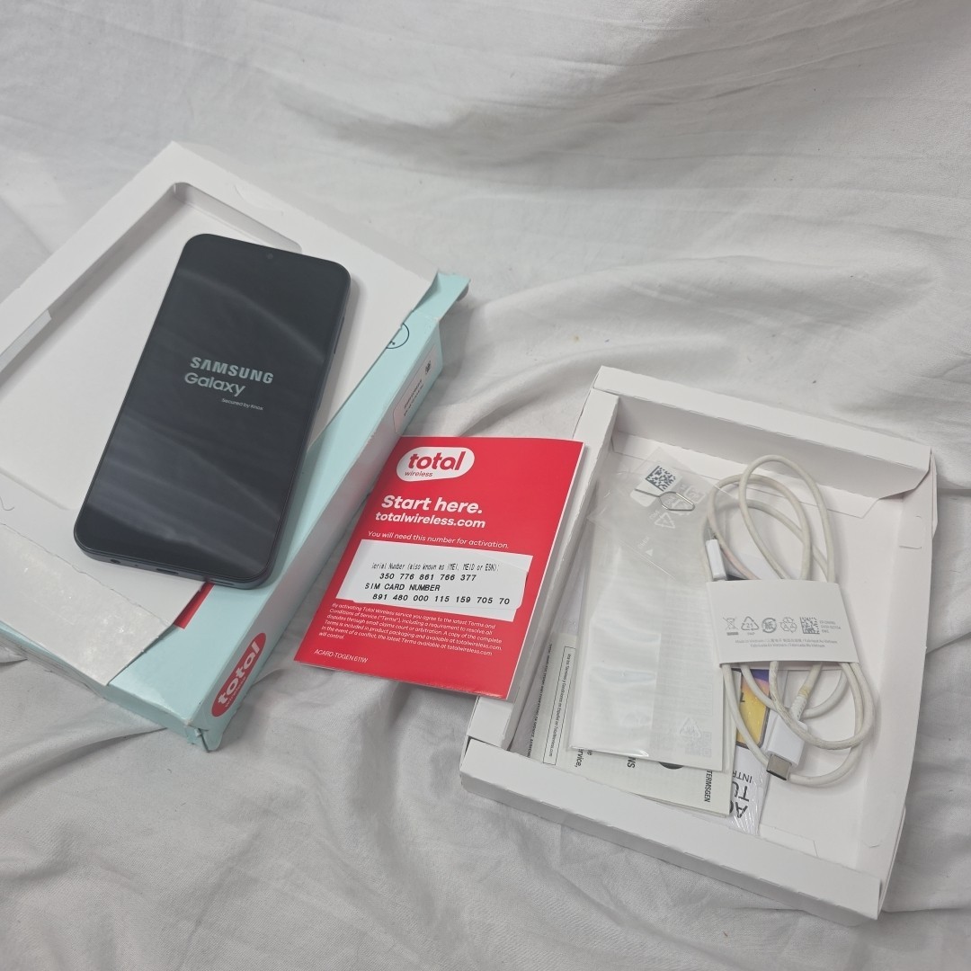 Total Wireless Samsung Galaxy A15 5G 64GB, Blue (CER)
