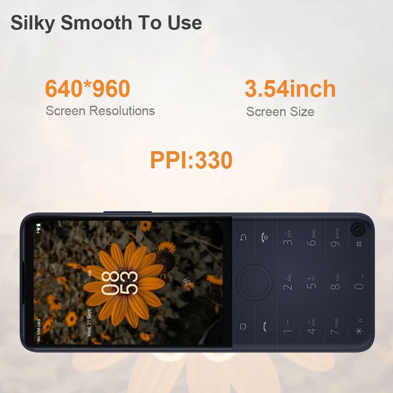 Unlocked QIN F22 PRO 4G LTE MINI Android 12 Smartphone Phone Keypad Lightweight