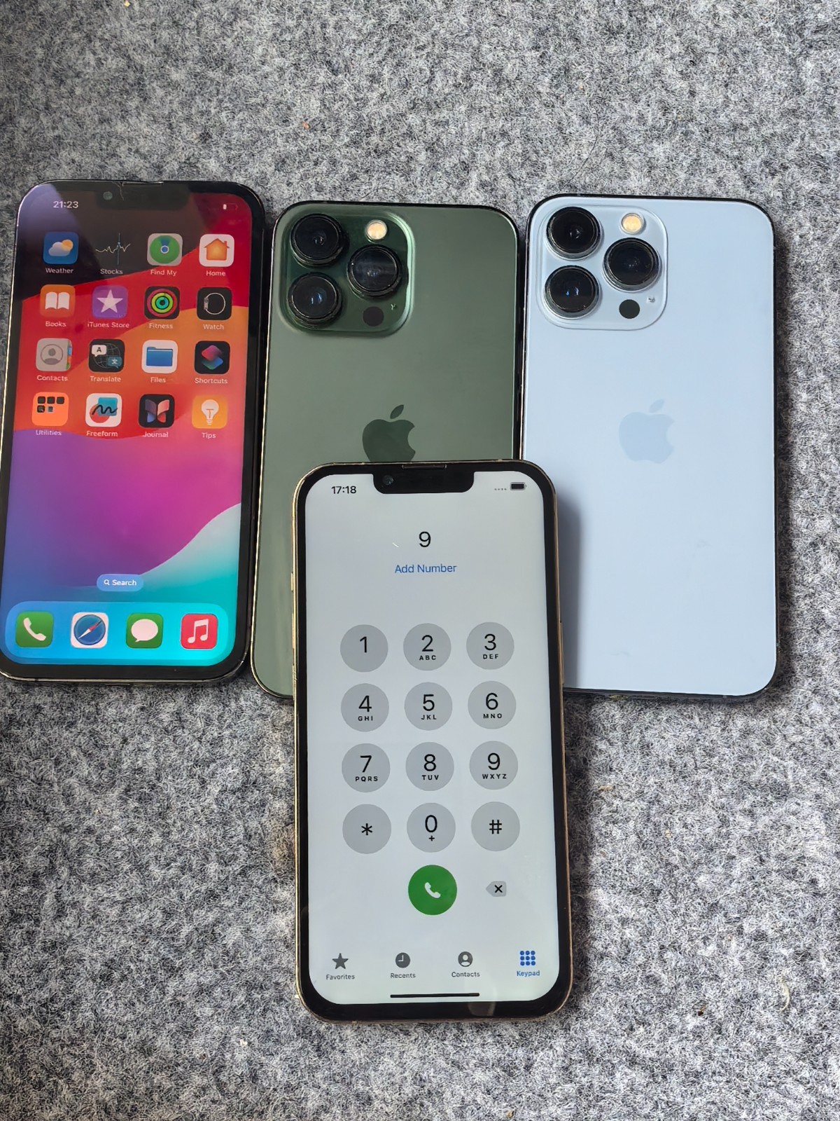 Apple iPhone 13 Pro Unlocked 6.1″ /1 Year Warranty 128-256GB Excellent Condition
