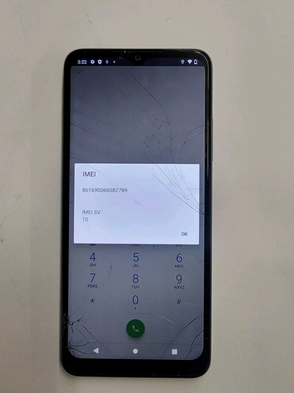 Revvl 6 5g TMAF025G Metropcs Cracked Screen Works Great clean esn FREE SHIPPIN