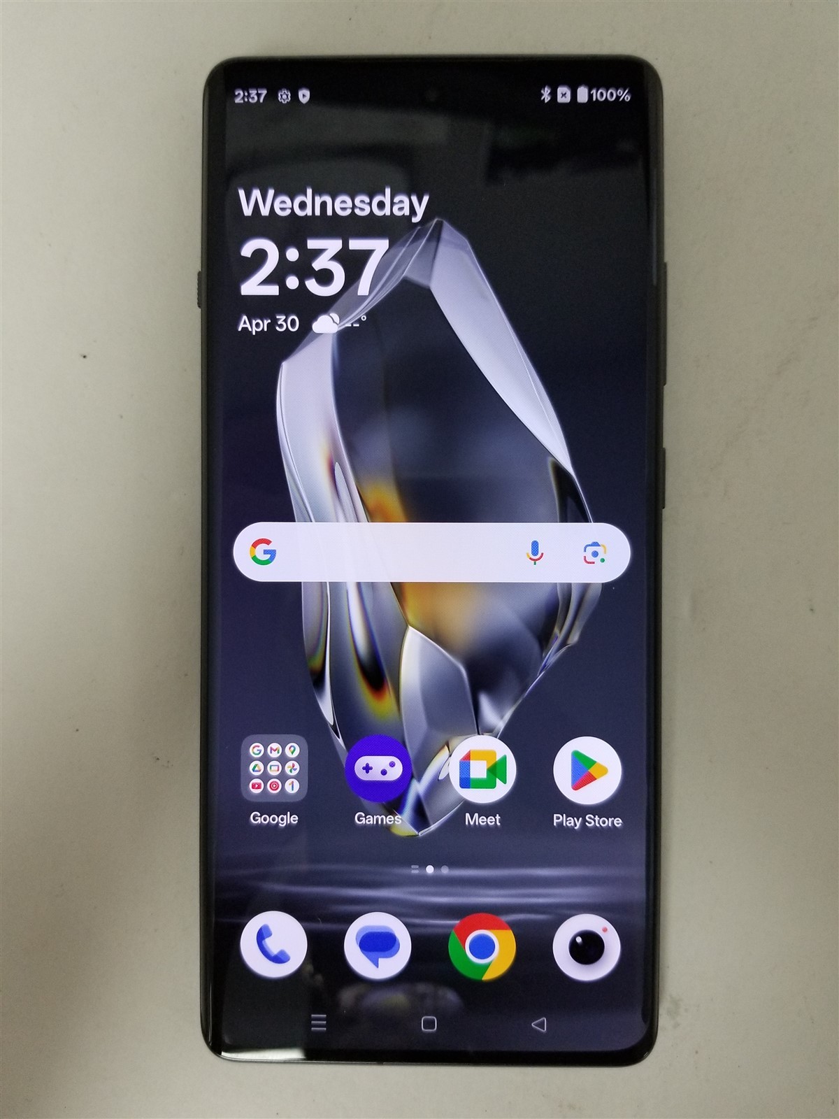 OnePlus 12R 128GB Black CPH2611 (Unlocked) Damaged zD2389