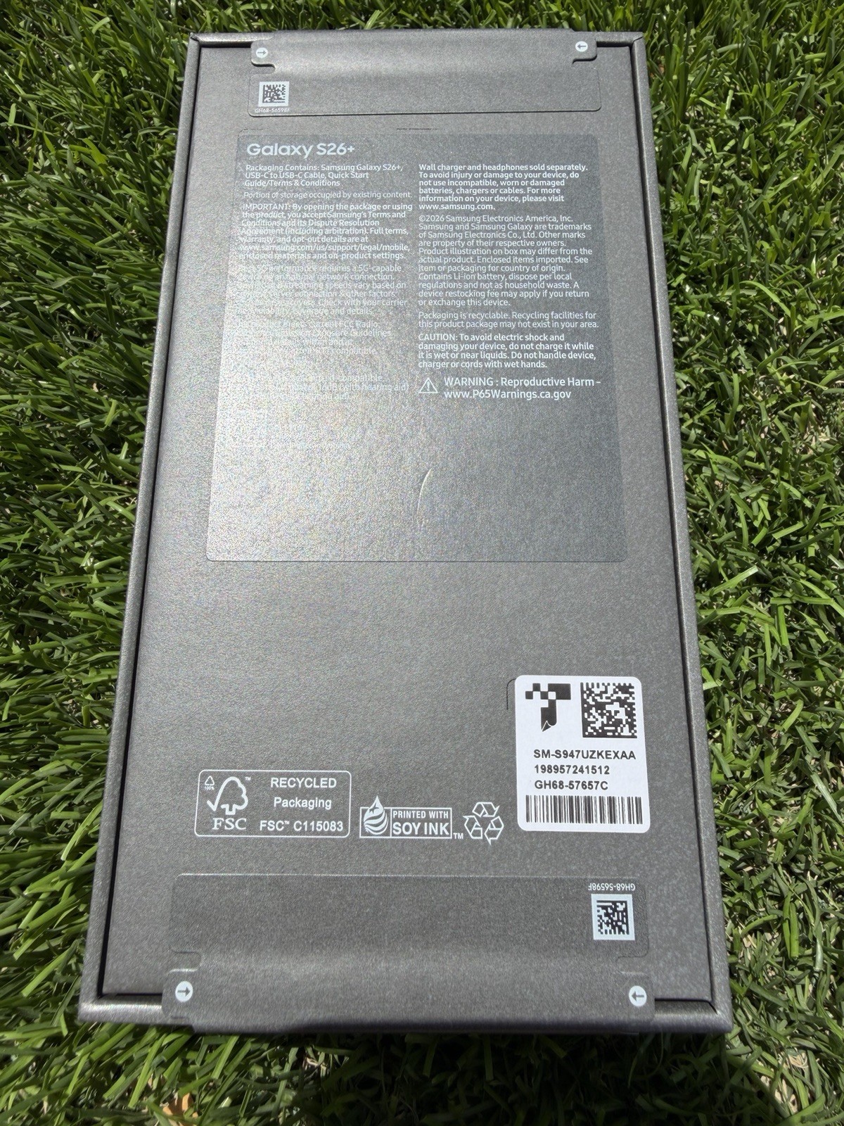 Samsung Galaxy S26+ Plus 512GB (SM-S947U1) UNLOCKED! $1299 Retail! BRAND NEW!