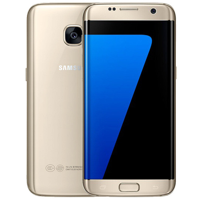 Samsung Galaxy S7 Edge G935U 32GB Unlocked ATT T-Mobile phone Excellent GOLD US