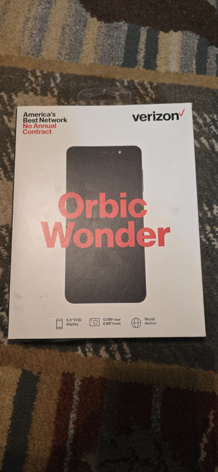 Orbic Wonder – 16 GB – Black (Verizon)