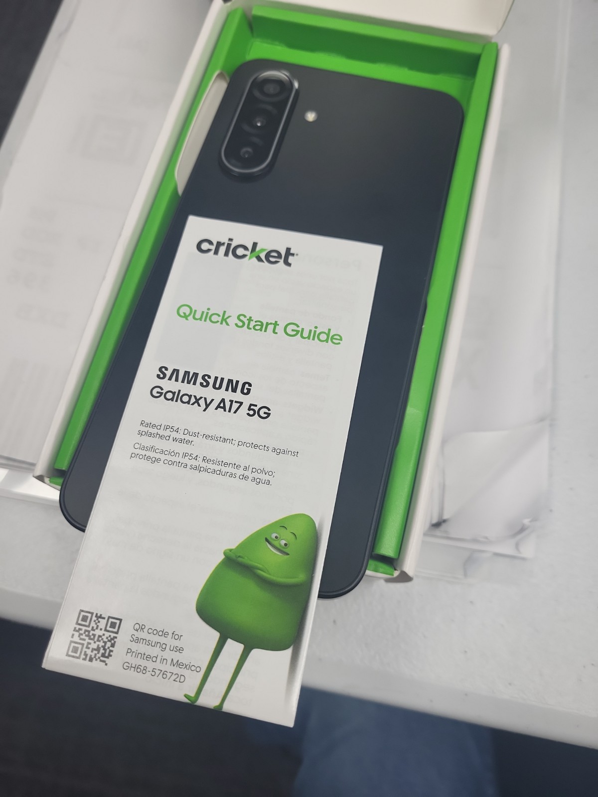 Samsung Galaxy A17 5G – 128 GB – (Cricket Wireless Only)