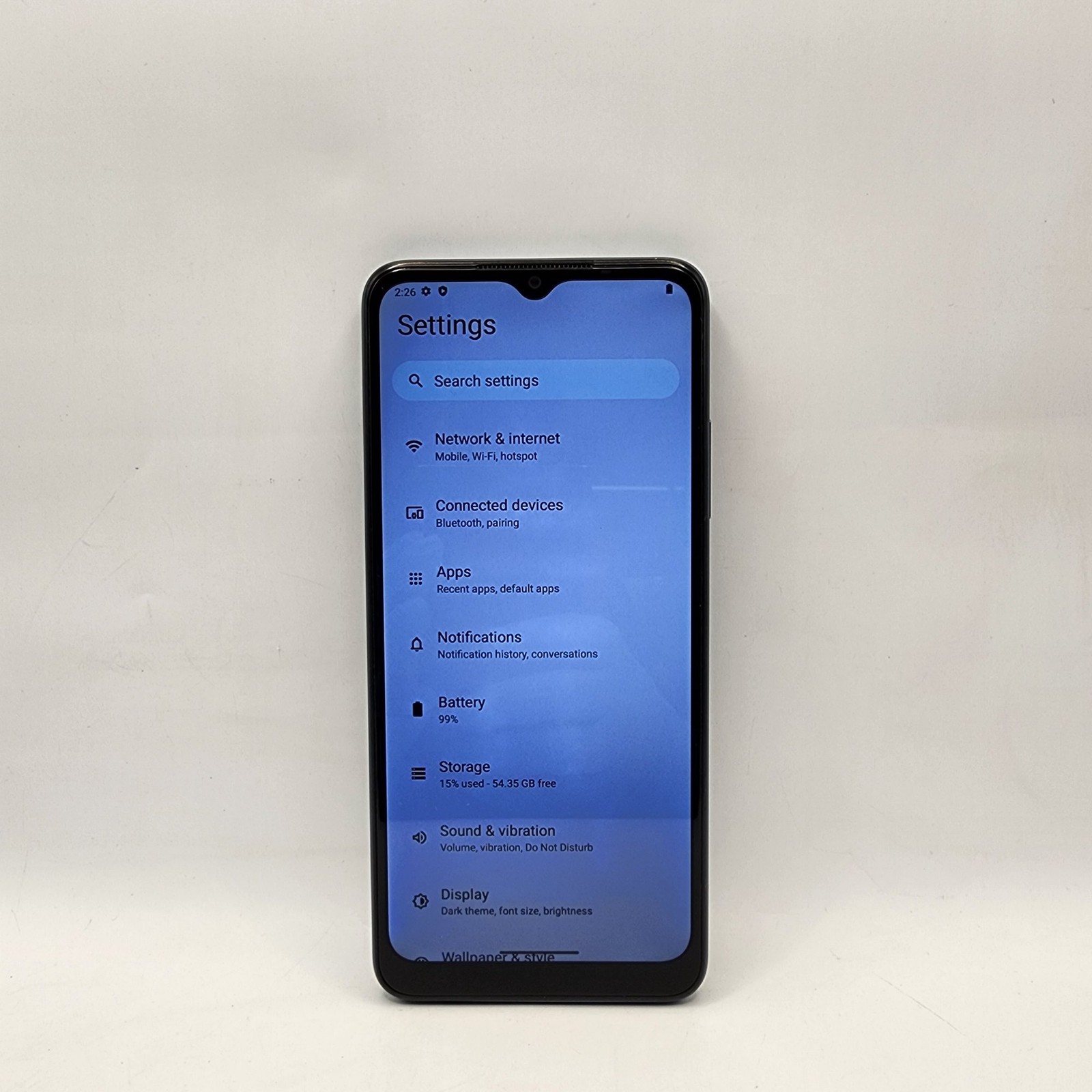 T-Mobile Revvl 6 5G TMAF025G 64GB Blue (T-Mobile/Unlocked) – No Metro