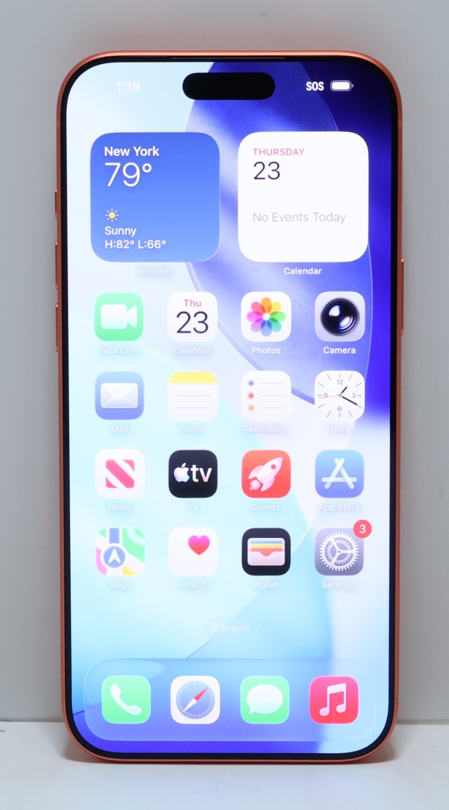 Apple iPhone 17 Pro Max 256GB (Verizon) 6.9″ MFXH4LL/A Cosmic Orange – Used
