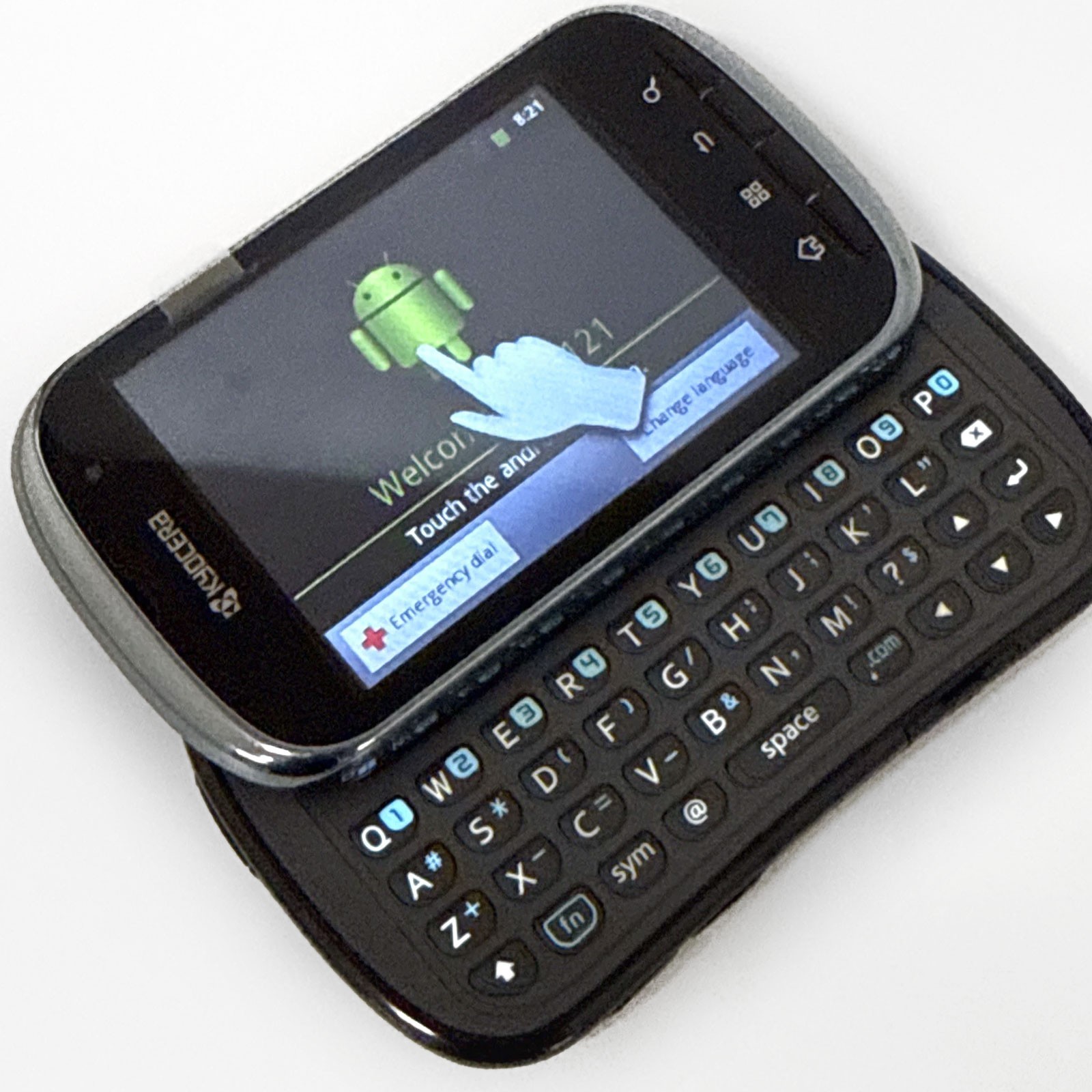Kyocera Milano C5121 Gray RARE Vintage Slider Phone for Collectors ☆Excellent A+