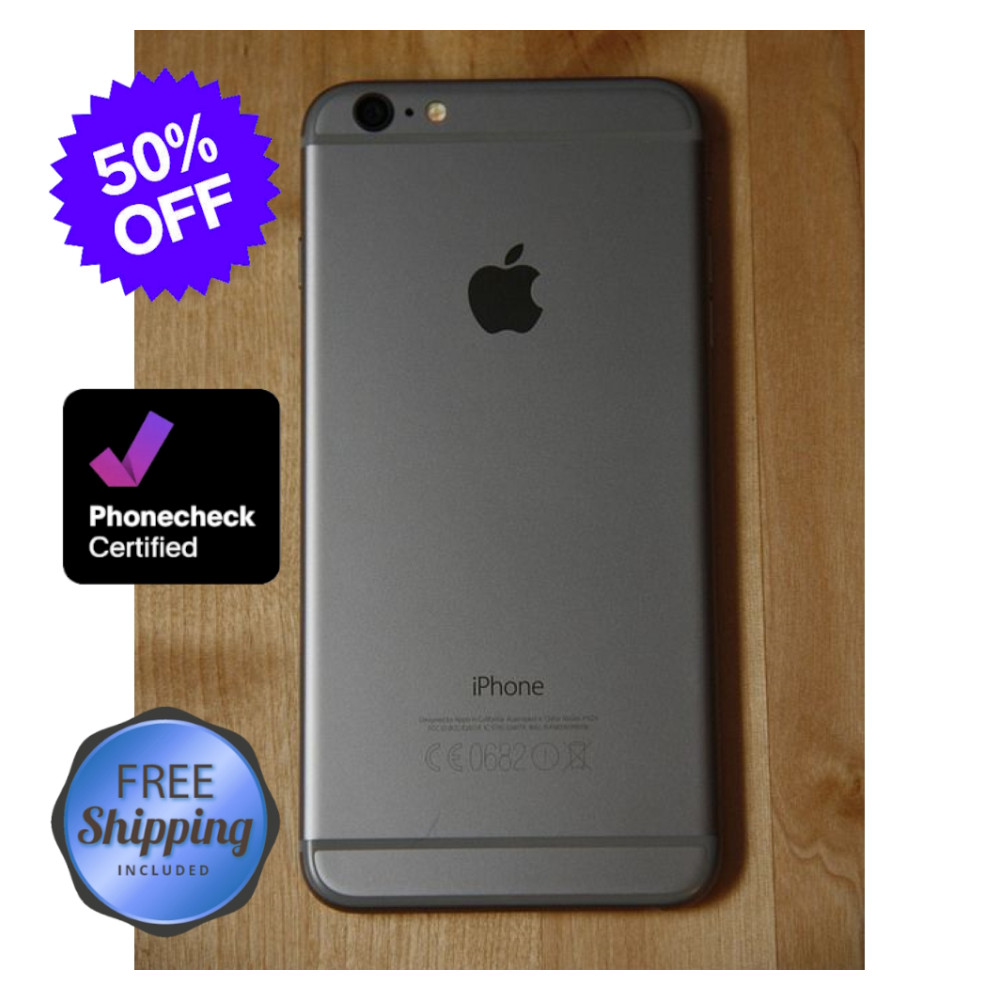Apple iPhone 6 Plus Gold & Space Gray 16GB/64GB – AT&T, T-Mobile, Verizon