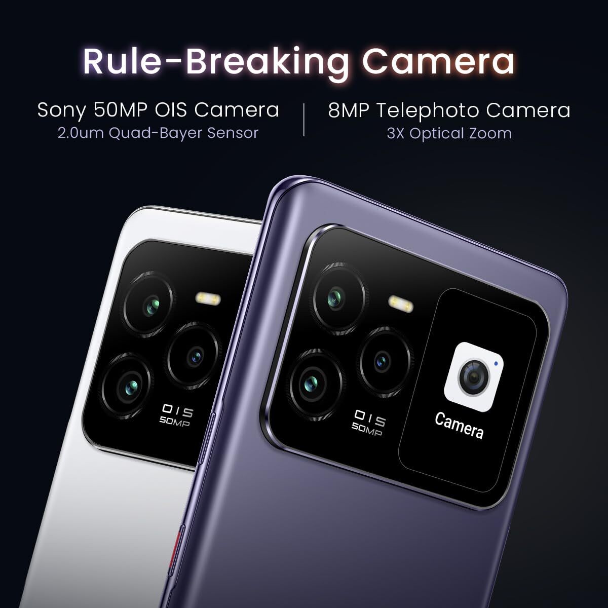 Lava Agni 3 5G (Heather 8GB+128GB)Dimensity 7300X 50MP AI Camera Global Version.